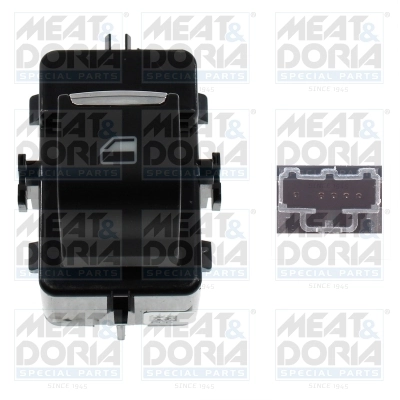Switch, window regulator